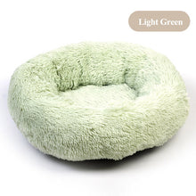 Load image into Gallery viewer, Plush Round Self Warming Lounger and Pet Beds for Dogs and Cats
