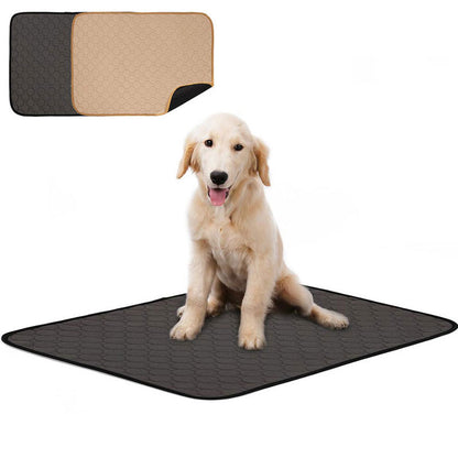 Anti-slip Washable Pet Urine Pad / Mat Reusable For Puppy Training