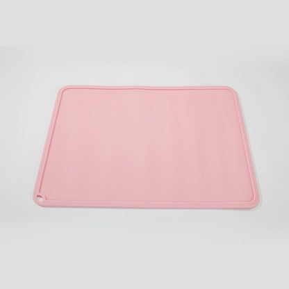 Easy To Use Non-Slip Silicone (Waterproof) Dog & Cat Food Bowl and Placemat