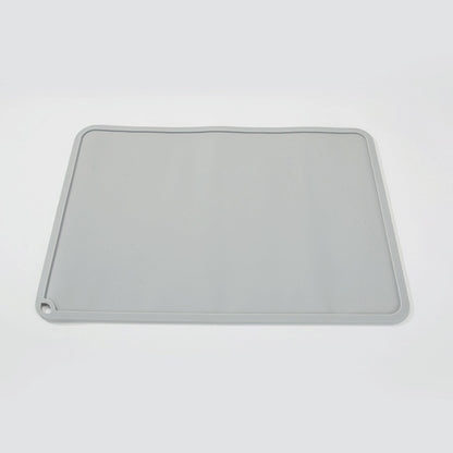 Easy To Use Non-Slip Silicone (Waterproof) Dog & Cat Food Bowl and Placemat
