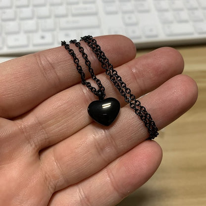 Heart Shaped Memorial Urns Necklace Human/ Pet Ash Casket Cremation Pendant 4 Colors Stainless Steel Jewelry Can Open