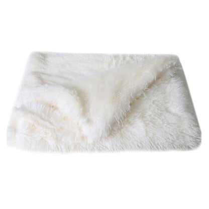 Fluffy Flannel Pet Bed, Warm Blanket or Cushion Mat (Eco-Friendly)