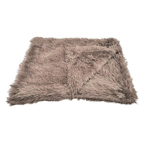 Fluffy Flannel Pet Bed, Warm Blanket or Cushion Mat (Eco-Friendly)
