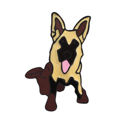 Cartoon Dog Collection Brooch Corgi Bulldog Lapel Pins