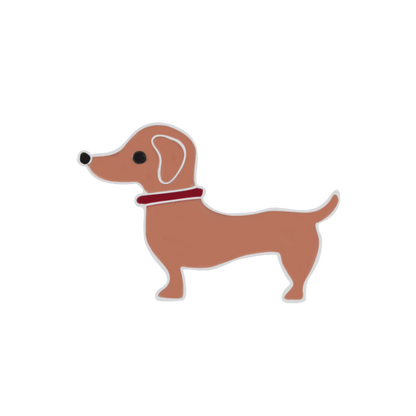 Cartoon Dog Collection Brooch Corgi Bulldog Lapel Pins