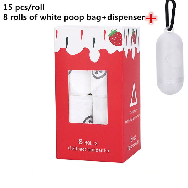 Biodegradable Pet Poop Portable Garbage Bag