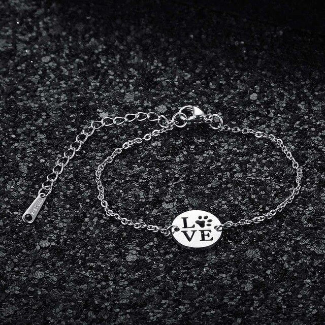 Boho Dream Catcher Dog Paw Flamingo Charm Bracelet 100% Stainless Steel Dainty Jewelry