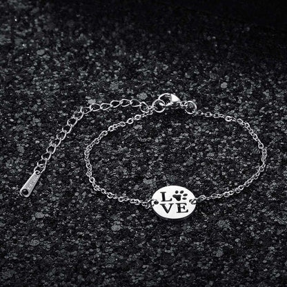 Boho Dream Catcher Dog Paw Flamingo Charm Bracelet 100% Stainless Steel Dainty Jewelry