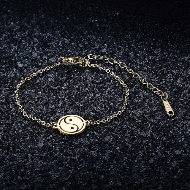 Boho Dream Catcher Dog Paw Flamingo Charm Bracelet 100% Stainless Steel Dainty Jewelry