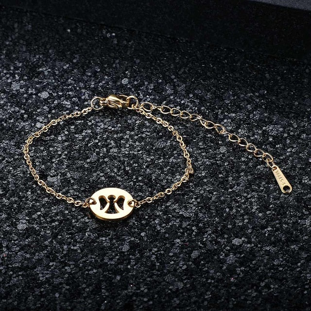 Boho Dream Catcher Dog Paw Flamingo Charm Bracelet 100% Stainless Steel Dainty Jewelry