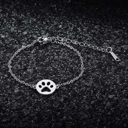 Boho Dream Catcher Dog Paw Flamingo Charm Bracelet 100% Stainless Steel Dainty Jewelry