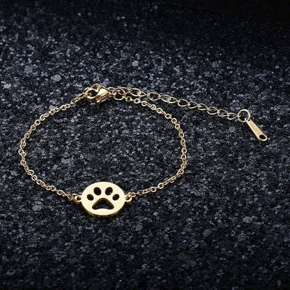 Boho Dream Catcher Dog Paw Flamingo Charm Bracelet 100% Stainless Steel Dainty Jewelry