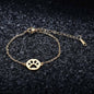 Boho Dream Catcher Dog Paw Flamingo Charm Bracelet 100% Stainless Steel Dainty Jewelry