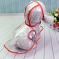 Waterproof Transparent Dog Raincoats For Spring and Summer Rain Walks Sizes XS-XL