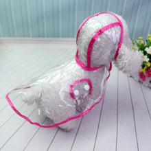 Load image into Gallery viewer, Waterproof Transparent Dog Raincoats For Spring and Summer Rain Walks Sizes XS-XL
