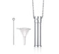 Glass Vial Necklace Pendant Memorial Ash Bottle Cremation Pet Urn