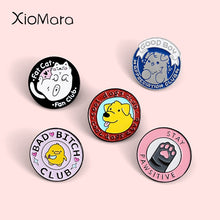 Load image into Gallery viewer, Adorable Dog and Cat Enamel Paw Pins
