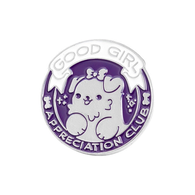 Adorable Dog and Cat Enamel Paw Pins