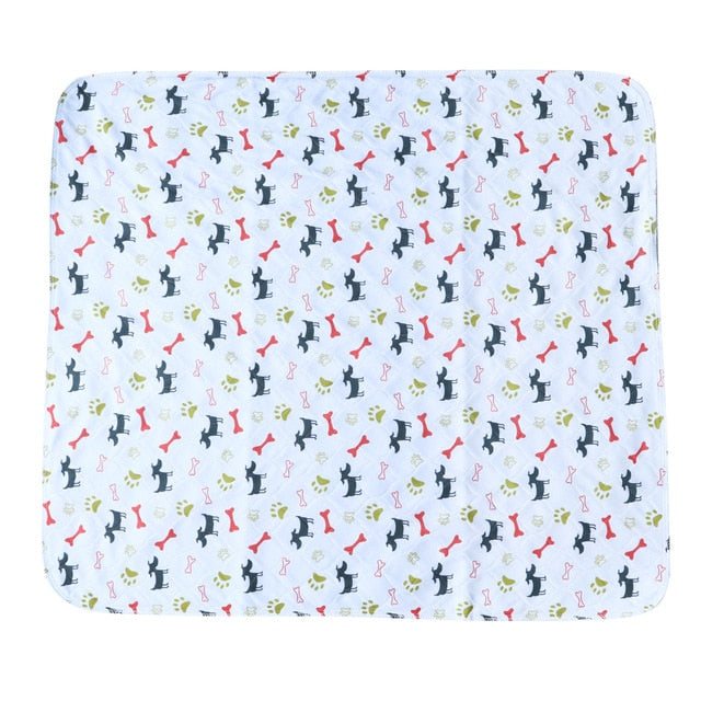 Reusable Dog Diaper Mat Waterproof Absorbent Pet Pee Pads Washable