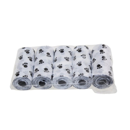 Biodegradable Pet Waste Bag With Poop Bag Dispenser 5 Rolls 75 pcs