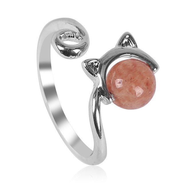 Hot Selling Fashion Women's Ring Pet Dog Paw Cat Ears Angel Wings Bee Rabbit Heart Wedding Ring Animal Jewelry Gift 2020 New