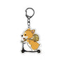 Dog Cartoon Acrylic Key Chain