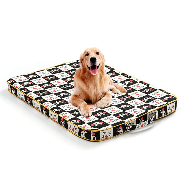 Large Dog Pet Bed Sofa Thick Orthopedic Mattress Memory Foam With Breathable Bottom