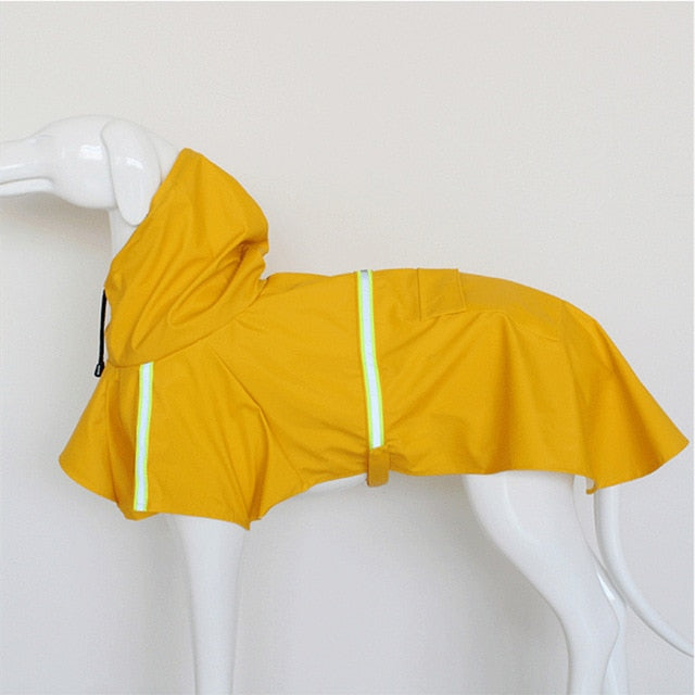 Pet Dog Waterproof Reflective Raincoat for Small and Large Dogs Breathable Outdoor Clothes