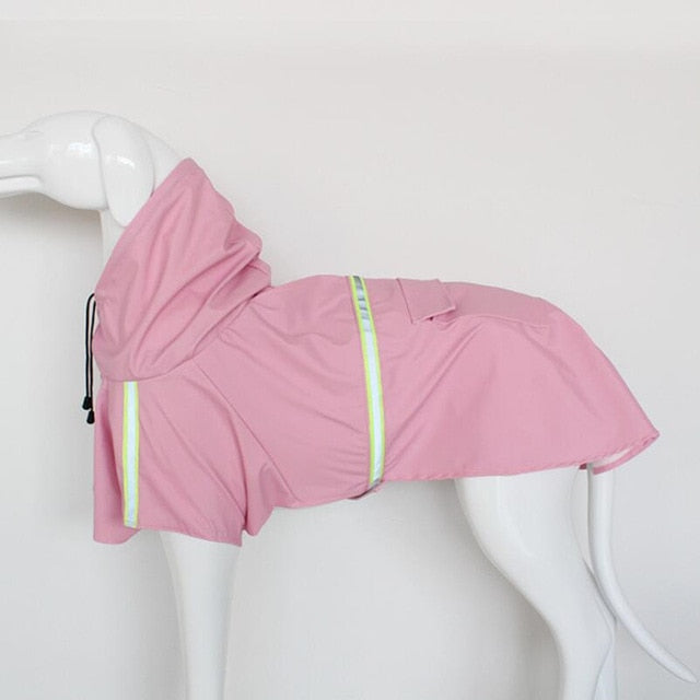 Pet Dog Waterproof Reflective Raincoat for Small and Large Dogs Breathable Outdoor Clothes
