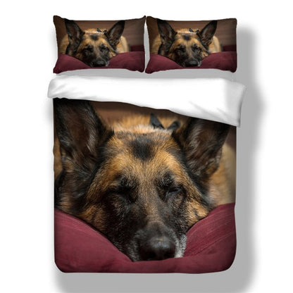 3D Printed Duvet Animal Bedding Set (Single Double Twin Full Queen King Size) Cover