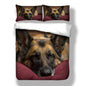 3D Printed Duvet Animal Bedding Set (Single Double Twin Full Queen King Size) Cover