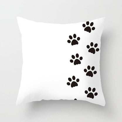 Black Cat Animal Pattern Decorative Cushions Pillowcase Polyester Cushion Cover Throw Pillow Sofa Decoratio
