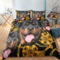 Adorable Animal Bedding Sets 3D Print Duvet Cover (Double, King Size)