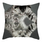 Fuwatacchi Cute Cats Pillowcases Anilmals Pattern Throw Pillow Covers for Home Sofa Polyester Decorative  Cushion Cover 45*45cm