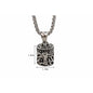 Titanium Vintage Ash Box Pendant Jewelry Pet Urn Cremation Memorial Keepsake Openable Put In Ashes Holder Capsule Chain Necklace
