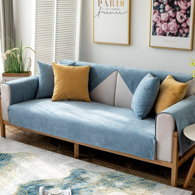 1 Pc Waterproof Sofa Cushion Cover for Living Room (Urine-proof, Non-slip)