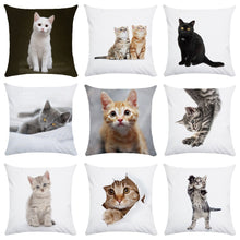 Load image into Gallery viewer, Cute Animal Decorative Pillowcase Super Soft Print Cushion Cover
