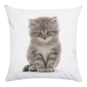 Cute Animal Decorative Pillowcase Super Soft Print Cushion Cover