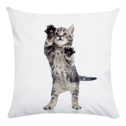 Cute Animal Decorative Pillowcase Super Soft Print Cushion Cover