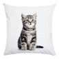 Cute Animal Decorative Pillowcase Super Soft Print Cushion Cover