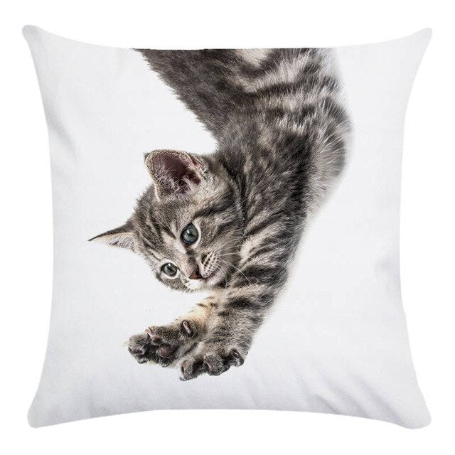 Cute Animal Decorative Pillowcase Super Soft Print Cushion Cover