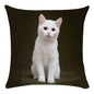 Cute Animal Decorative Pillowcase Super Soft Print Cushion Cover