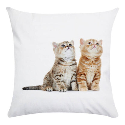 Cute Animal Decorative Pillowcase Super Soft Print Cushion Cover