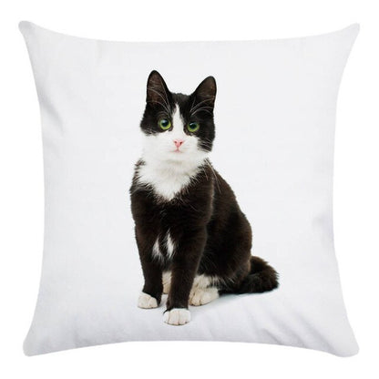 Cute Animal Decorative Pillowcase Super Soft Print Cushion Cover