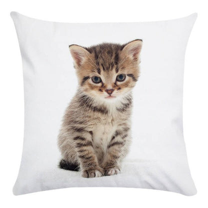 Cute Animal Decorative Pillowcase Super Soft Print Cushion Cover