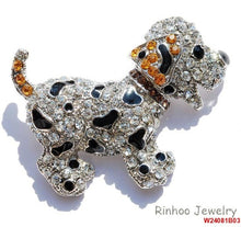 Load image into Gallery viewer, Rinhoo Pet Lovers Rhinestone, Enamel and Crystal Brooch Jewelry Unisex
