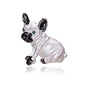Rinhoo Pet Lovers Rhinestone, Enamel and Crystal Brooch Jewelry Unisex