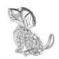 Rinhoo Pet Lovers Rhinestone, Enamel and Crystal Brooch Jewelry Unisex