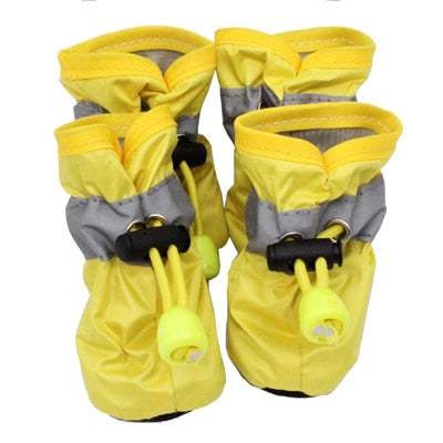 4 Pcs Anti-slip Pet Shoes for Small Dogs or Cats (Chihuahua, Yorkie)