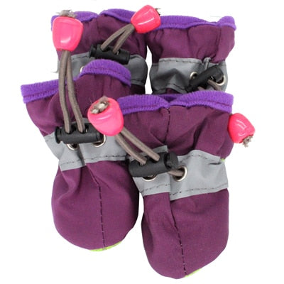 4 Pcs Anti-slip Pet Shoes for Small Dogs or Cats (Chihuahua, Yorkie)